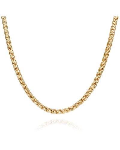 Vince Camuto Tone Cable Chain Necklace - Metallic