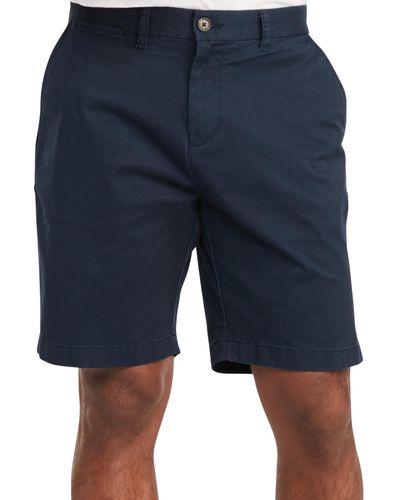 Tommy Hilfiger Core Classic-fit Flat Front Shorts - Blue