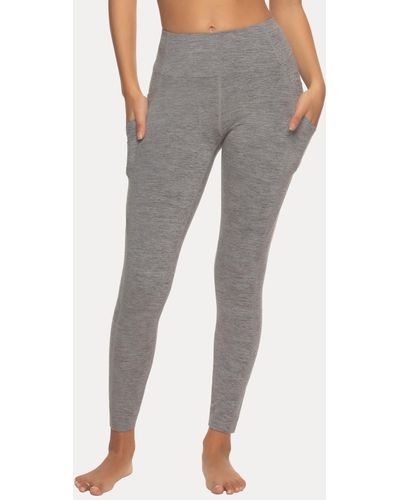 Felina Estero Brushed Jersey Pocket leggings - Gray