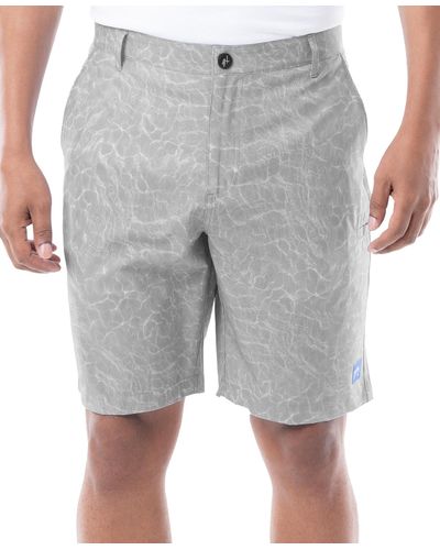 Guy Harvey Shallow Hybrid 9" Shorts - Gray