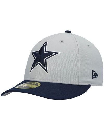 KTZ Dallas Cowboys 59fifty Fitted Hat - Metallic
