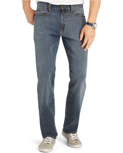 Izod Big And Tall Ultra-comfort Stretch Jeans - Blue