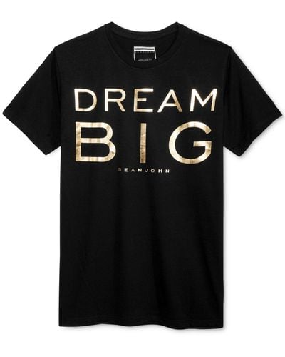 Sean John Dream Big T-shirt - Black