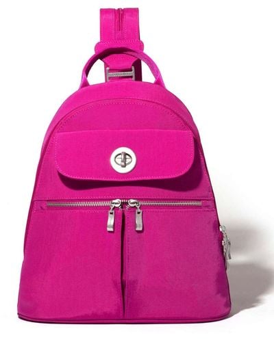 Baggallini Naples Convertible Backpack - Pink