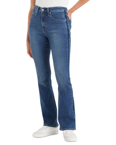 Levi's 725 High-waist Classic Stretch Bootcut Jeans - Blue