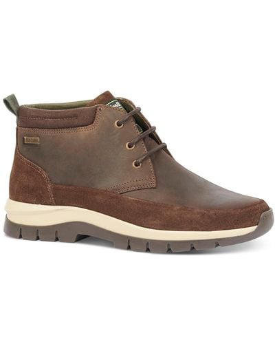 Barbour Underwood Lace-up Boot - Brown