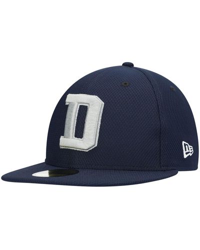 KTZ Dallas Cowboys Coach D 9fifty Snapback Hat - Blue