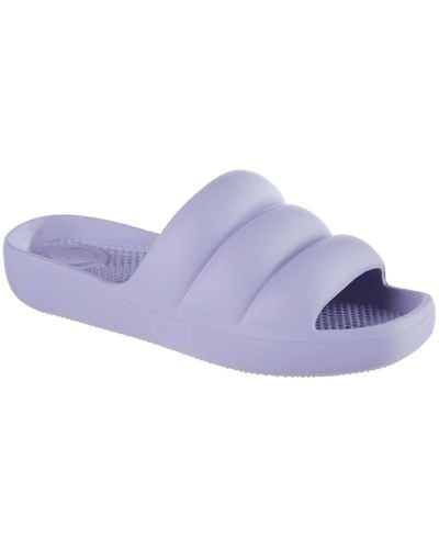Totes Molded Puffy Slide - Blue