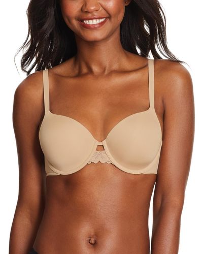 Maidenform One Fab Fit 2.0 T-shirt Shaping Extra Coverage Underwire Bra Dm7549 - Brown