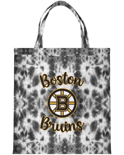 FOCO Boston Bruins Script Wordmark Tote Bag - White