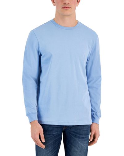 Club Room Long Sleeve T-shirt - Blue