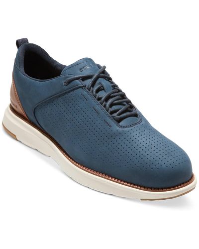 Cole Haan Grand Atlantic Textured Sneaker - Blue