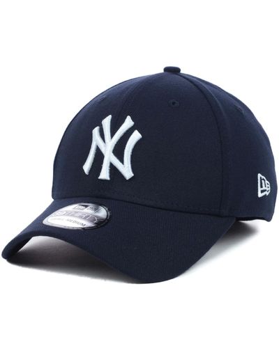 KTZ New York Yankees Mlb Team Classic 39thirty Cap - Blue