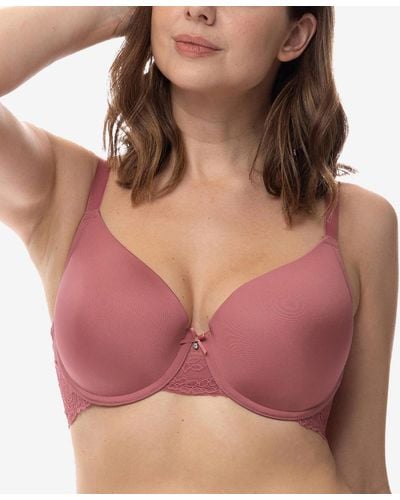 Dorina Gina Pointelle Bra for women in Pink, Size: 32B price in