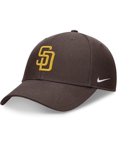 Nike Gold San Diego Padres Evergreen Club Performance Adjustable Hat - Brown