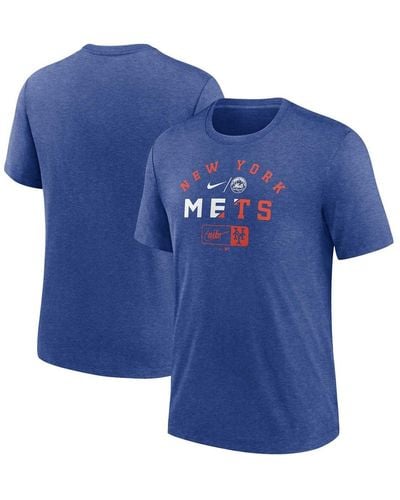 Nike Rewind Colors (MLB New York Mets) Men's 3/4-Sleeve T-Shirt.