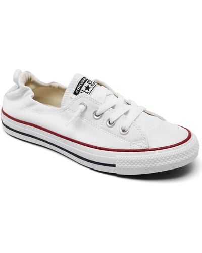 Converse Chuck Taylor Shoreline Casual Sneakers From Finish Line - White