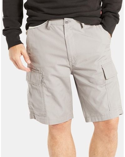 Levi's Carrier Loose-fit Non-stretch 9.5" Cargo Shorts - Gray