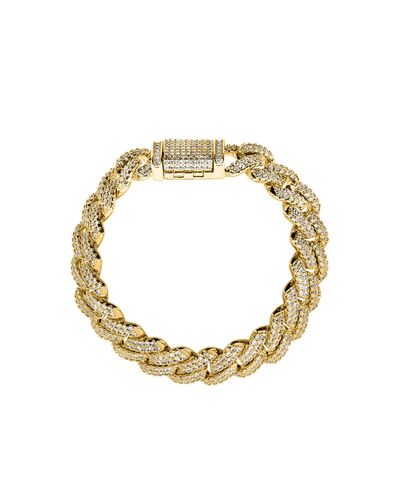 OMA THE LABEL Frosty Link Collection Bracelet - Metallic