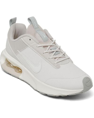 Nike Air Max Intrlk Lite Casual Sneakers From Finish Line - White