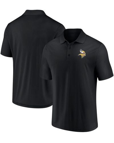 Fanatics Minnesota Vikings Component Polo Shirt - Black