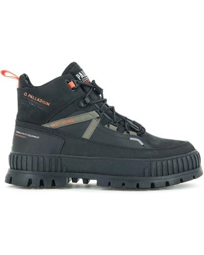 Palladium Pallashock Travel Waterproof Boots - Black
