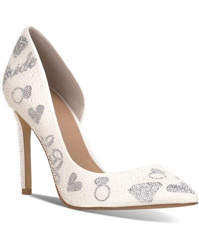 INC International Concepts Kenjay D'orsay Pumps - White