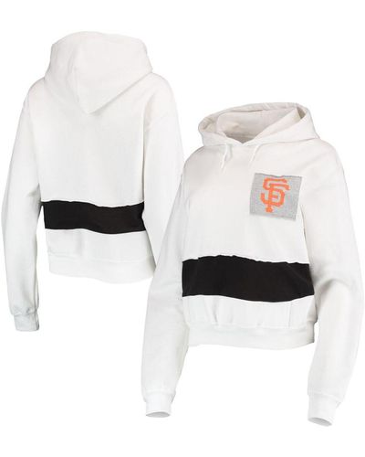 Cincinnati Bengals Women's Hooded Crop Sweatshirt - White/Red/Black –  Refried Apparel