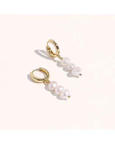 Joey Baby 18k Gold Plated Freshwater Pearls - Black