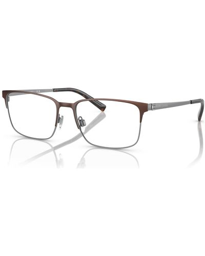 Ralph Lauren Rectangle Eyeglasses - Metallic