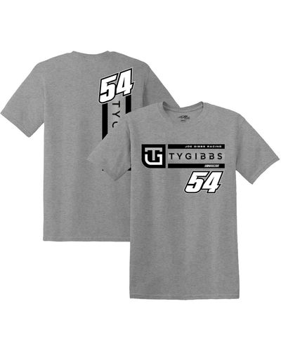 Joe Gibbs Racing Team Collection Ty Gibbs Lifestyle T-shirt - Gray