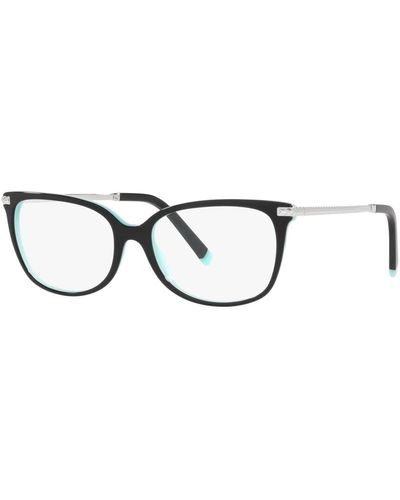 Tiffany & Co. Tf2221f Rectangle Low Bridge Fit Eyeglasses - Multicolor