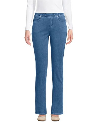 Lands' End Straight-leg jeans for Women | Online Sale up to 25% off | Lyst