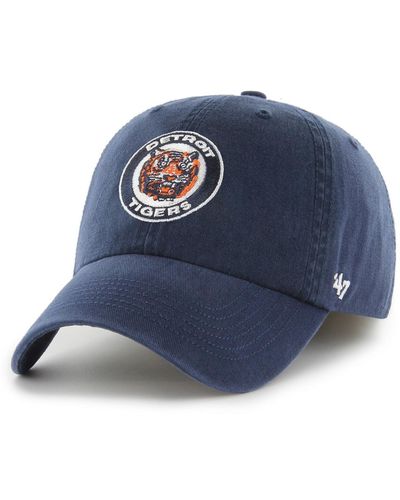 '47 Detroit Tigers Cooperstown Collection Franchise Fitted Hat - Blue