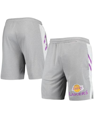 Concepts Sport Los Angeles Lakers Stature Shorts - Gray