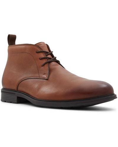 ALDO Charleroi Ankle Lace-up Boots - Brown