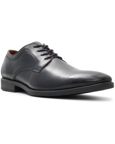 Call It Spring Rippley Derby Lace-up Oxford Shoes - Black