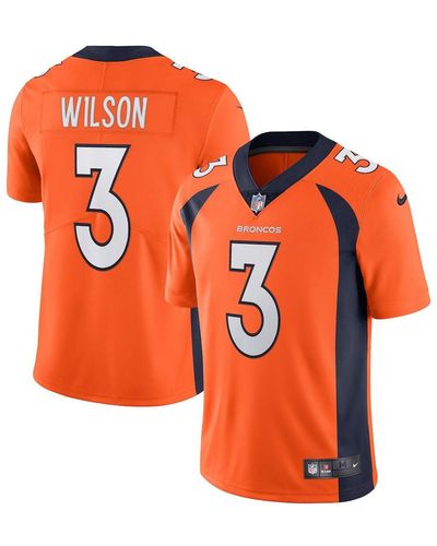 Nike Russell Wilson Denver Broncos Game Jersey At Nordstrom in Orange for  Men