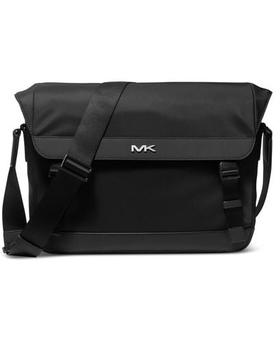 Michael Kors Malone Large Nylon Bike Bag - Black