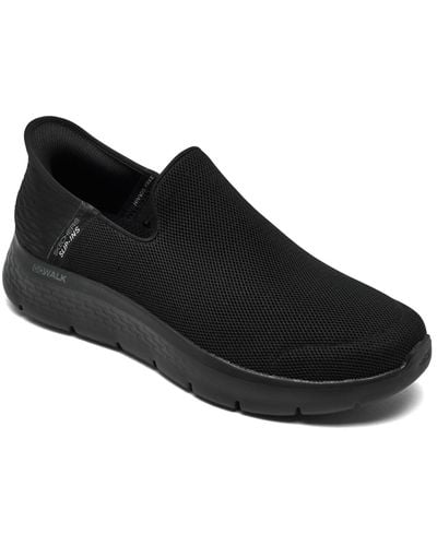 Skechers Slip-ins- Go Walk Flex Casual Walking Sneakers From Finish Line - Black