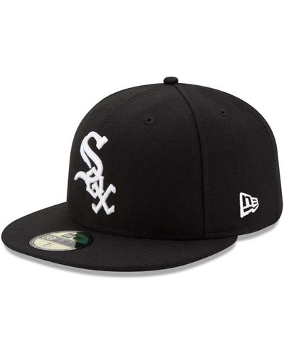 KTZ New York Mets Blackout 39thirty Cap for Men