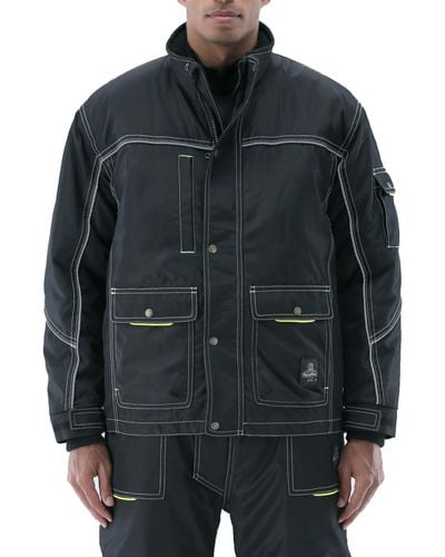 Refrigiwear Ergoforce Waterproof Insulated Jacket - Black
