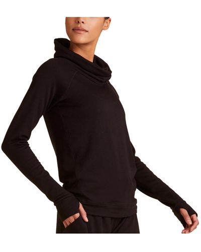 Alala Fleece Pullover Sweatshirt - Black