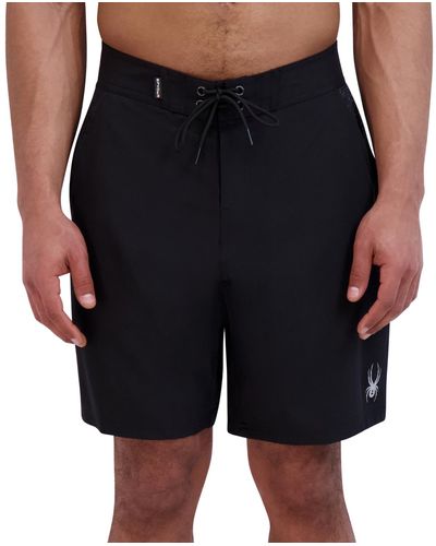 Spyder 9" E-board Swim Shorts - Black