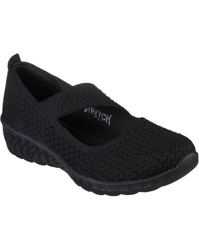 Skechers Relaxed Fit- Up-lifted Mary Jane Casual Sneakers From Finish Line - Black