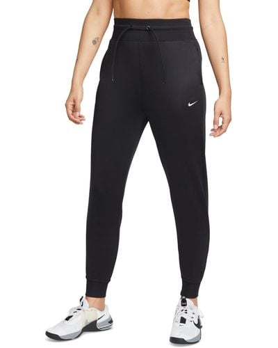 Nike Therma-fit One High-waisted 7/8 jogger Pants - Blue