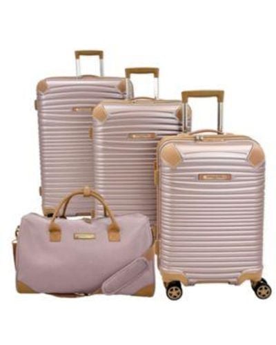London Fog Closeout Chelsea Hardside luggage Collection - Pink