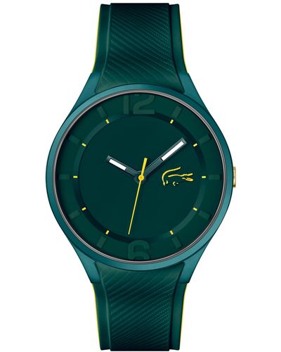 Lacoste Ollie Green Silicone Strap Watch 44mm