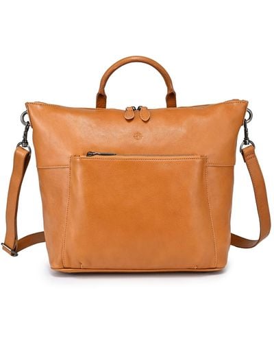 Old Trend Sunny Grove Leather Crossbody Bag - Brown