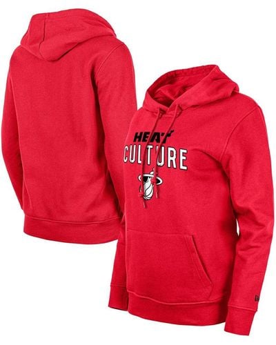 KTZ Houston Rockets 2023/24 City Edition Pullover Hoodie - Red